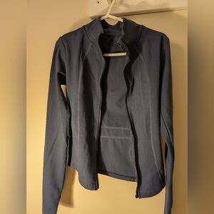 Stylish Blue Zip-Up Jacket